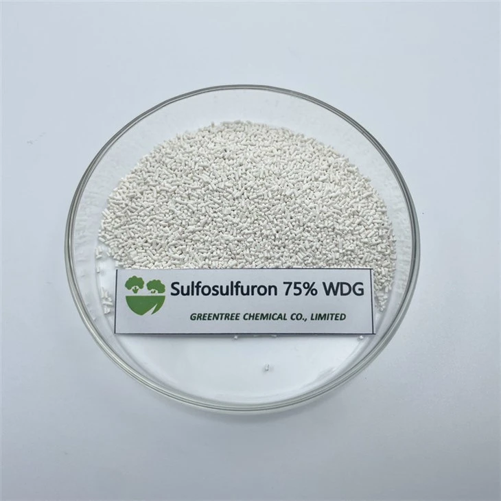 NOMER CAS. 141776-32-1 Herbisida Gandum Sulfosulfuron 95 persen tc 75 persen wdg